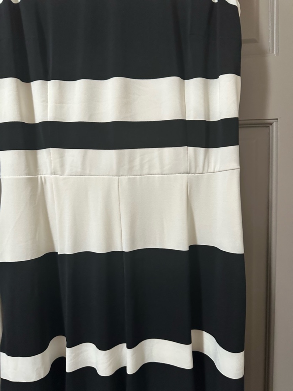 Ralph Lauren Black and White Paneled Dress size 6 - Picture 3 of 5